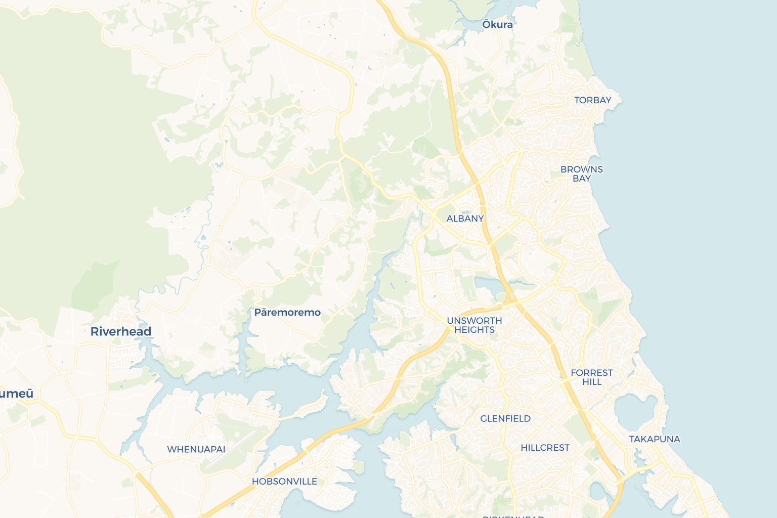 North Shore sales map preview